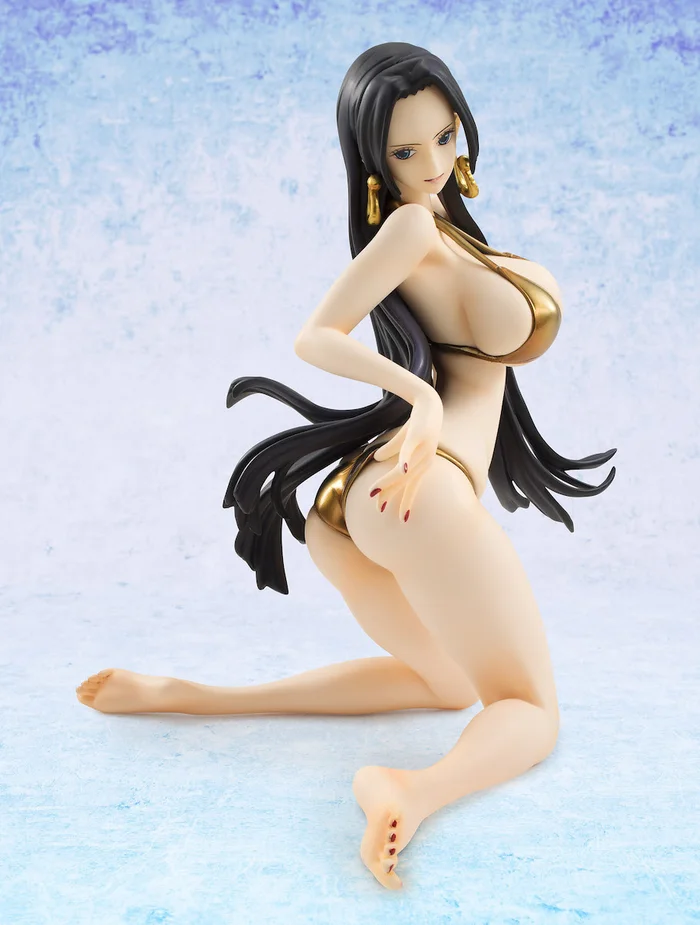 MegaHouse Excellent Model One Piece Boa Hancock Ver. BB Gold - Image 2